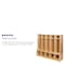 Flash Furniture Wooden 5 Section School Coat Locker with Bench MK-LCKR001-GG - alternate 3
